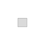 1 space (10x10)