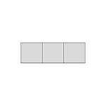 3 spaces (10x30 long)