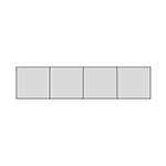 4 spaces (10x40 long)